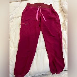 Figs Scrub Set - Dark Magenta. Like new. Size XS/P